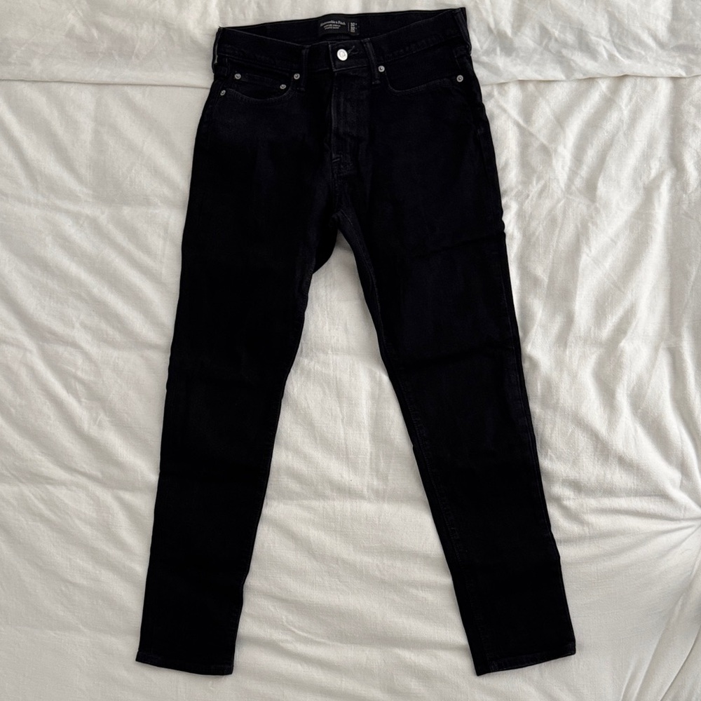 Abercrombie & Fitch Black Men's Stretch Jeans